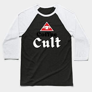 (Red) Coffee Cult Baseball T-Shirt